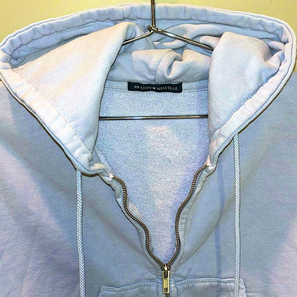 brandy melville zip up jacket - Picture 2 of 3